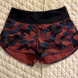 Lululemon camo shorts